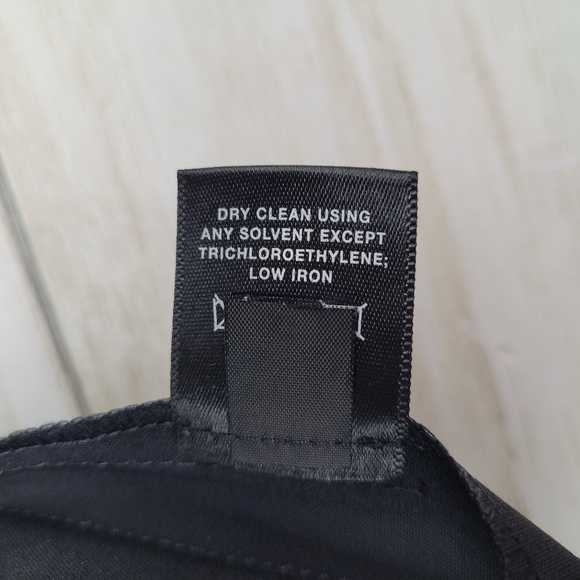 Lafayette 148 Contemporary Stretch Wool Menswear Pant Black Trouser Women's 16 - Picture 10 of 11